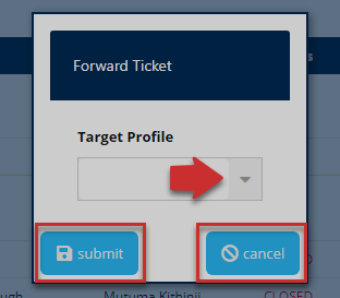 Portal landing page